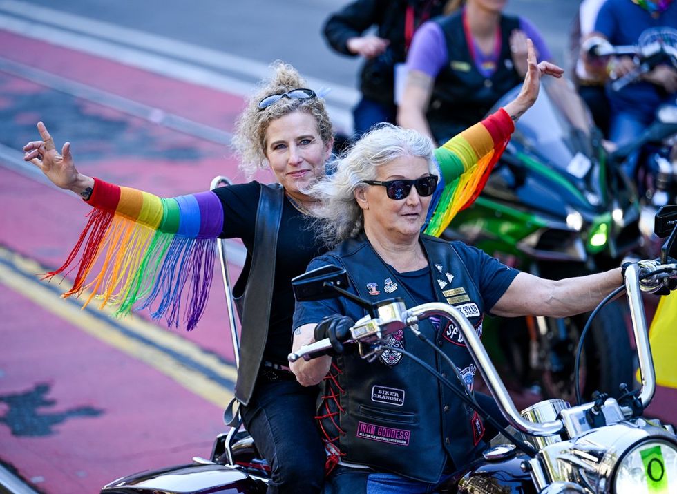 San Francisco Pride Parade Protest March 2025