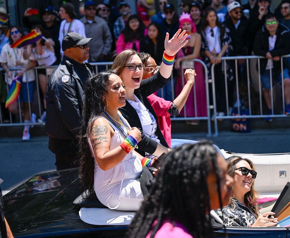 San Francisco Pride Parade Protest March 2025