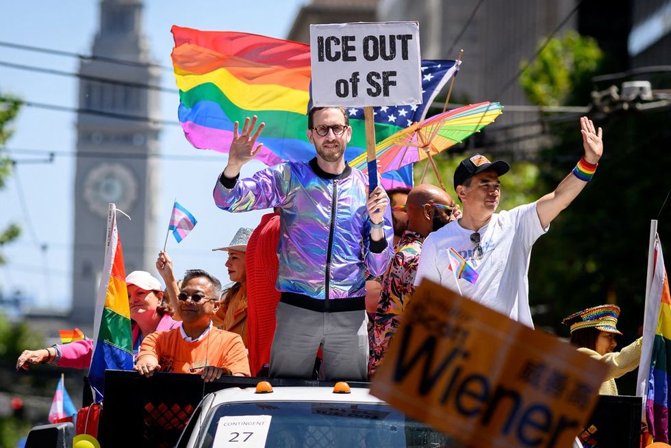 San Francisco Pride Parade Protest March 2025