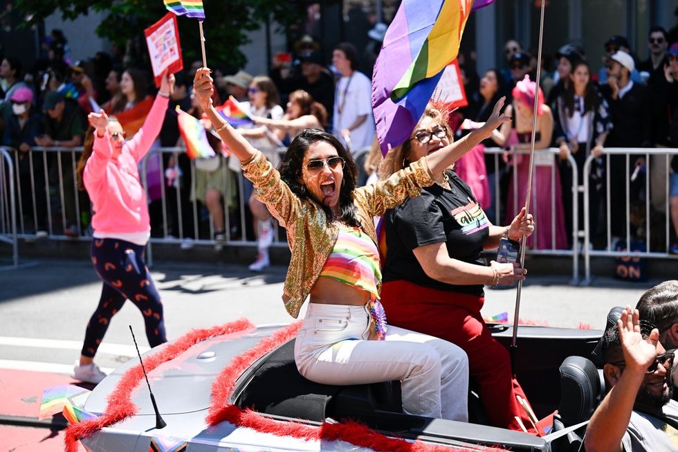 San Francisco Pride Parade Protest March 2025
