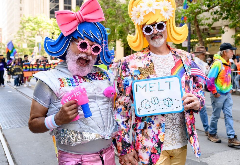 San Francisco Pride Parade Protest March 2025