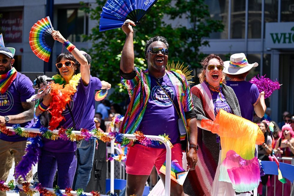San Francisco Pride Parade Protest March 2025