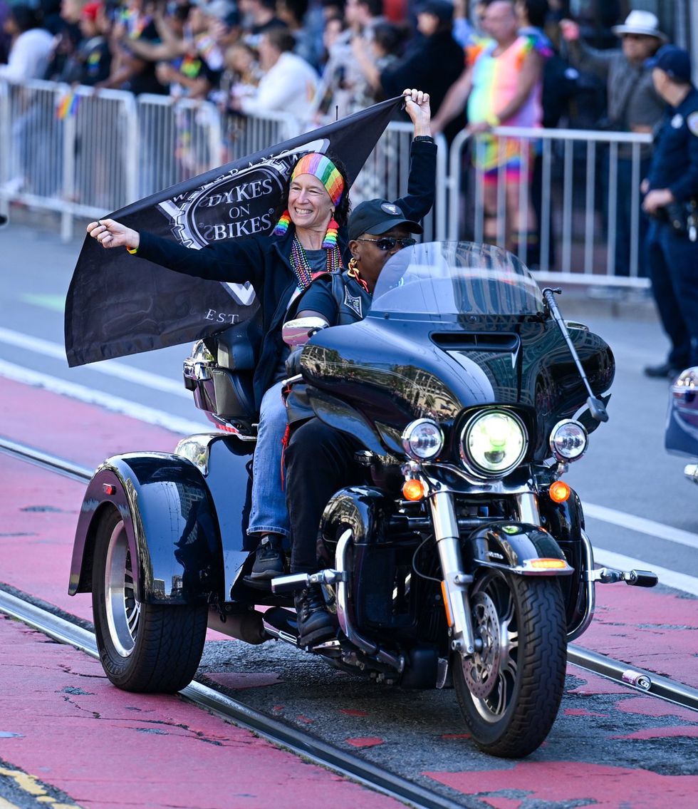 San Francisco Pride Parade Protest March 2025