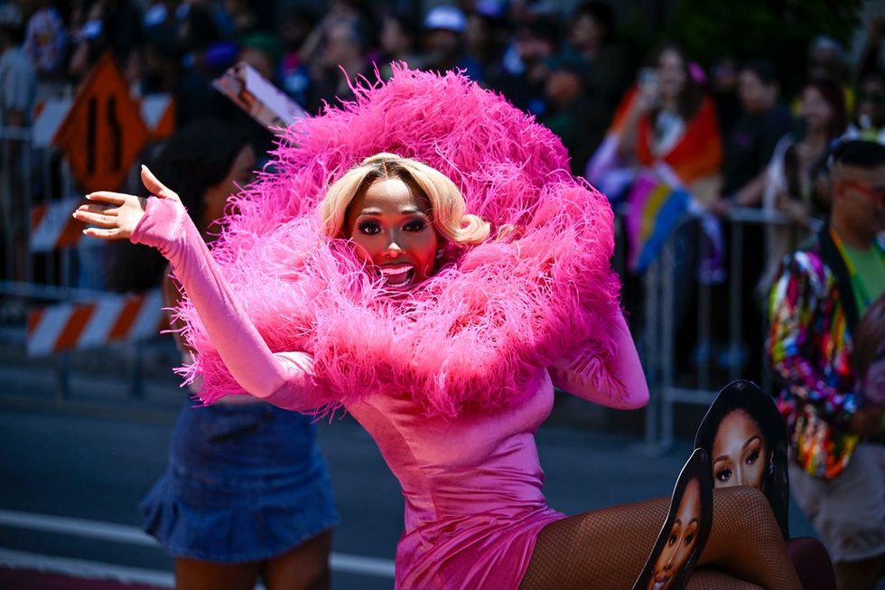 San Francisco Pride Parade Protest March 2025