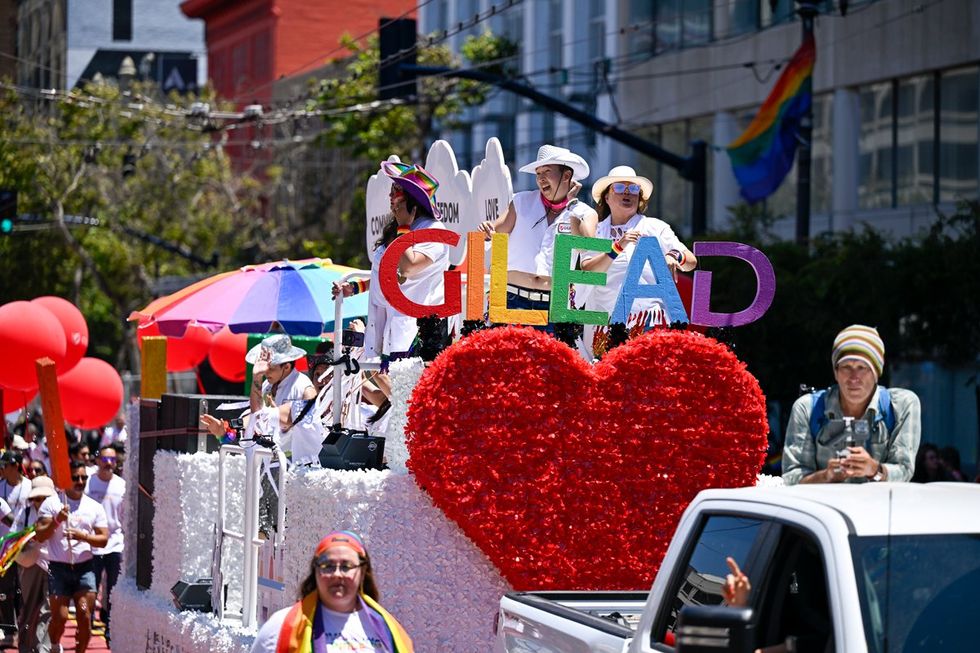 San Francisco Pride Parade Protest March 2025