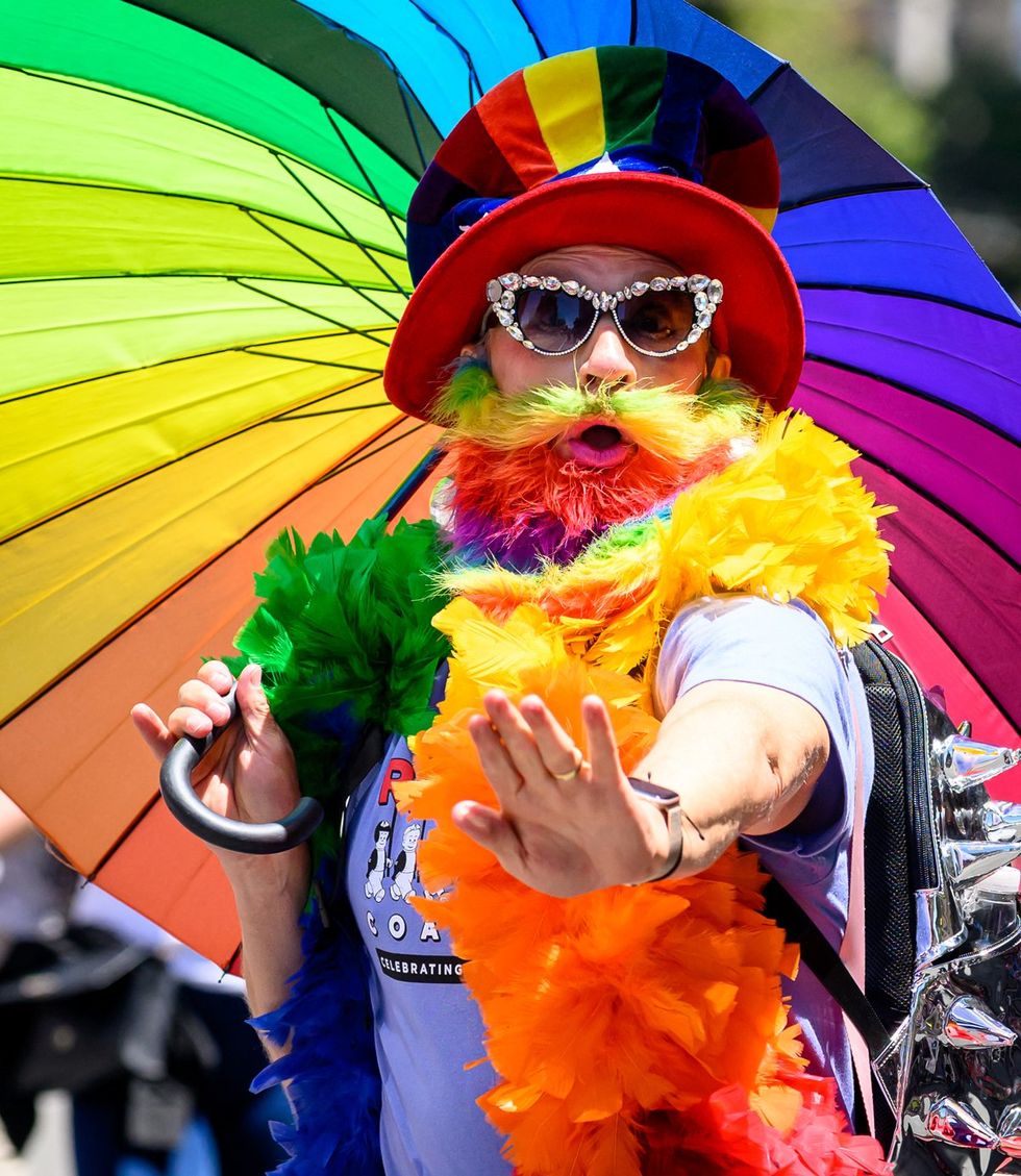 San Francisco Pride Parade Protest March 2025