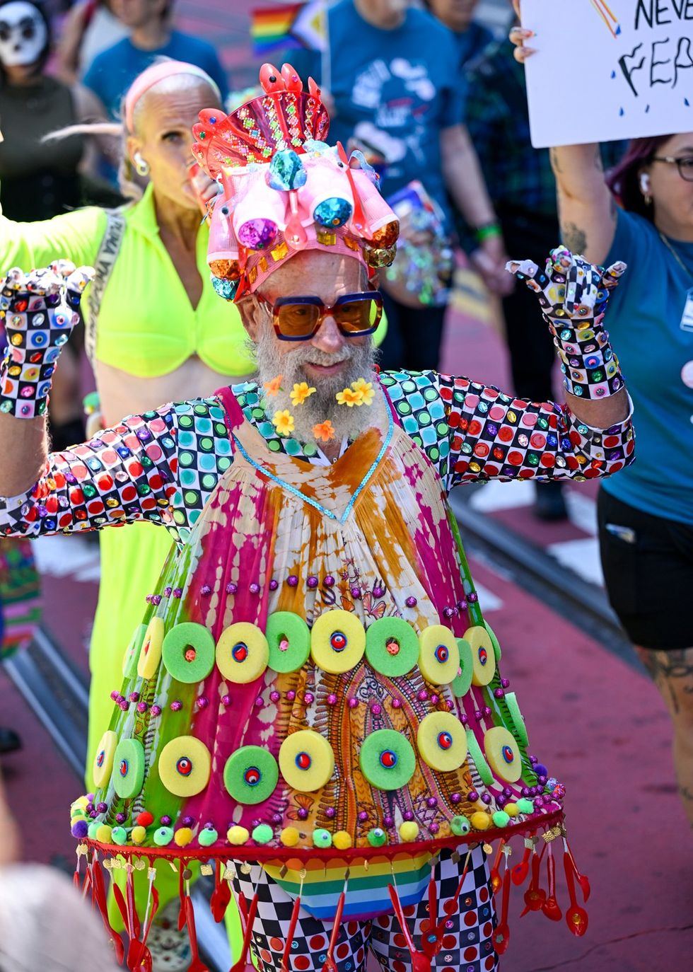 San Francisco Pride Parade Protest March 2025