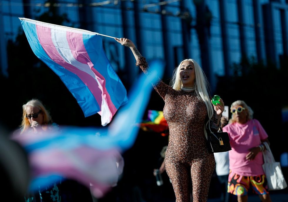 San Francisco Trans March Protest LGBTQIA Pride Weekend 2025