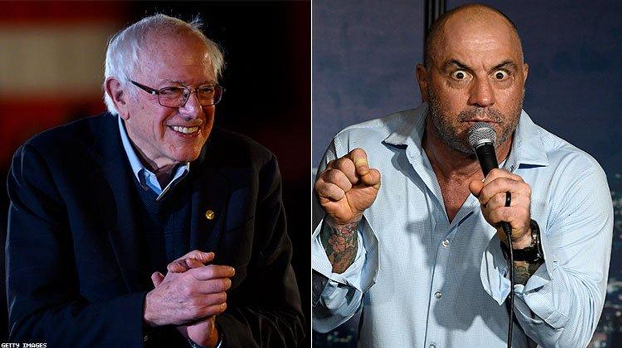 Sanders and Rogan