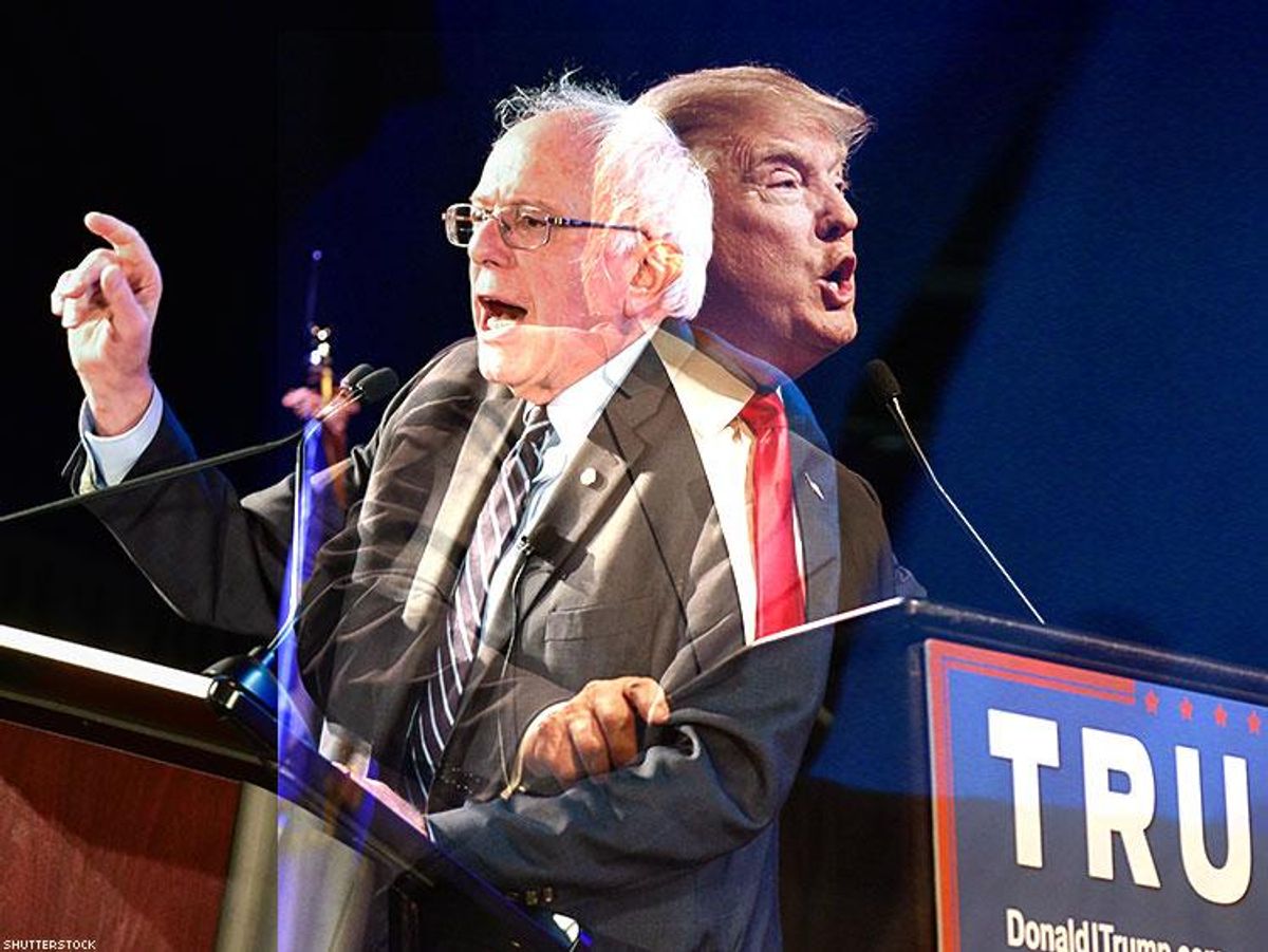 Sanders and Trump: Two Sides of the Same Coin