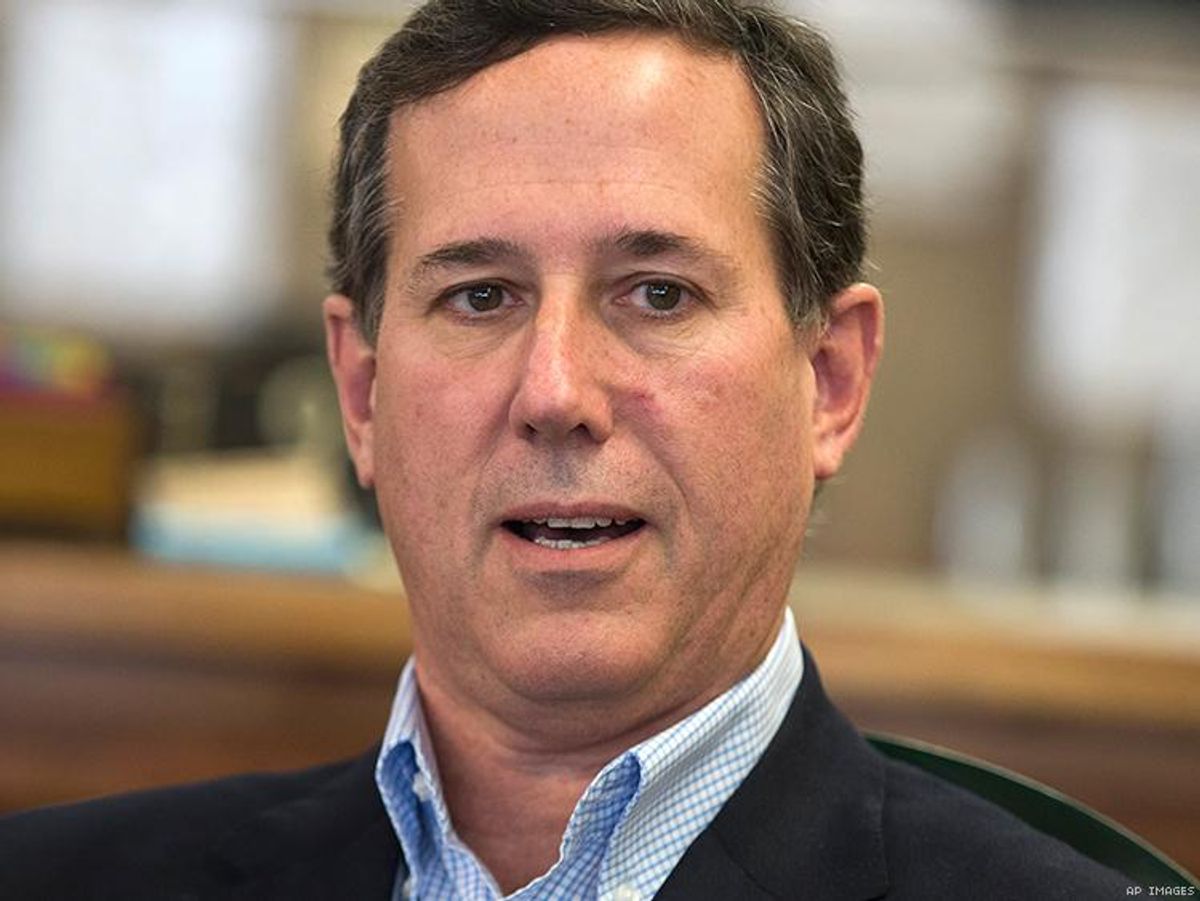 Cnns Newest Employee Rick Santorum