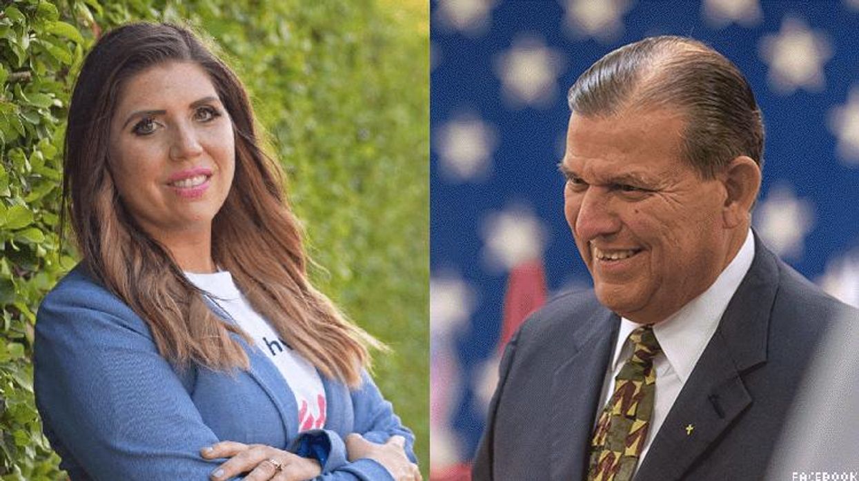 Sara Stapleton-Barrera and Eddie Lucio Jr.