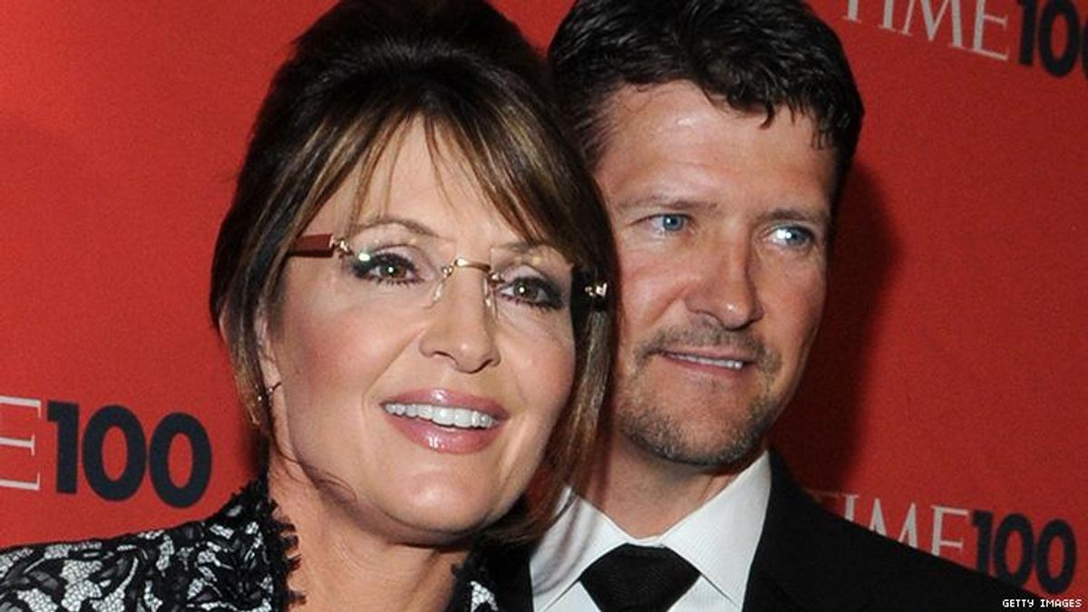 Sarah and Todd Palin