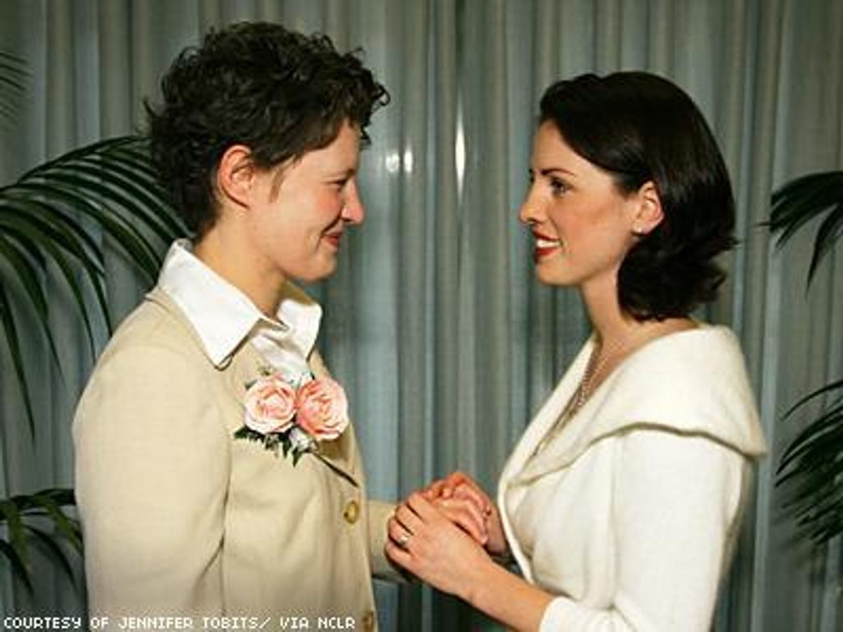 Sarah-ellyn-farley-and-jennifer-tobits-on-their-wedding-day-in-2006x400_1