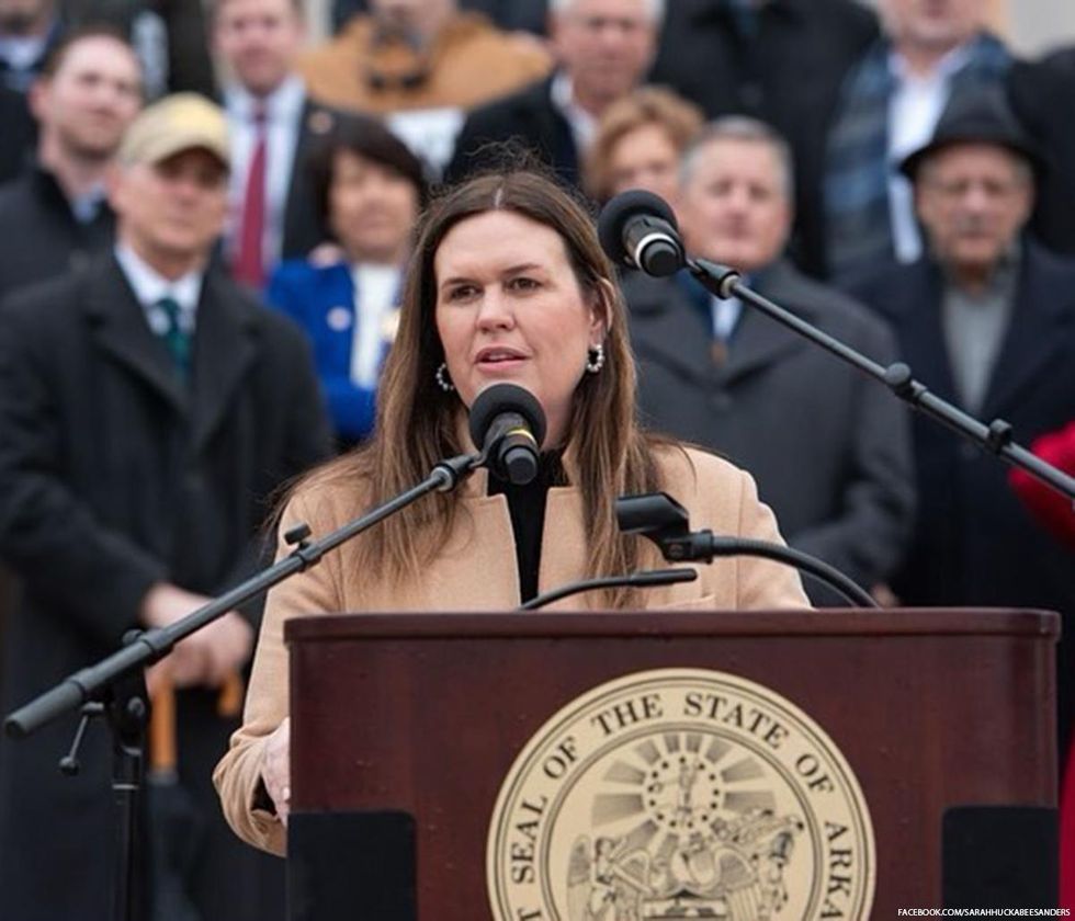 Sarah Huckabee Sanders
