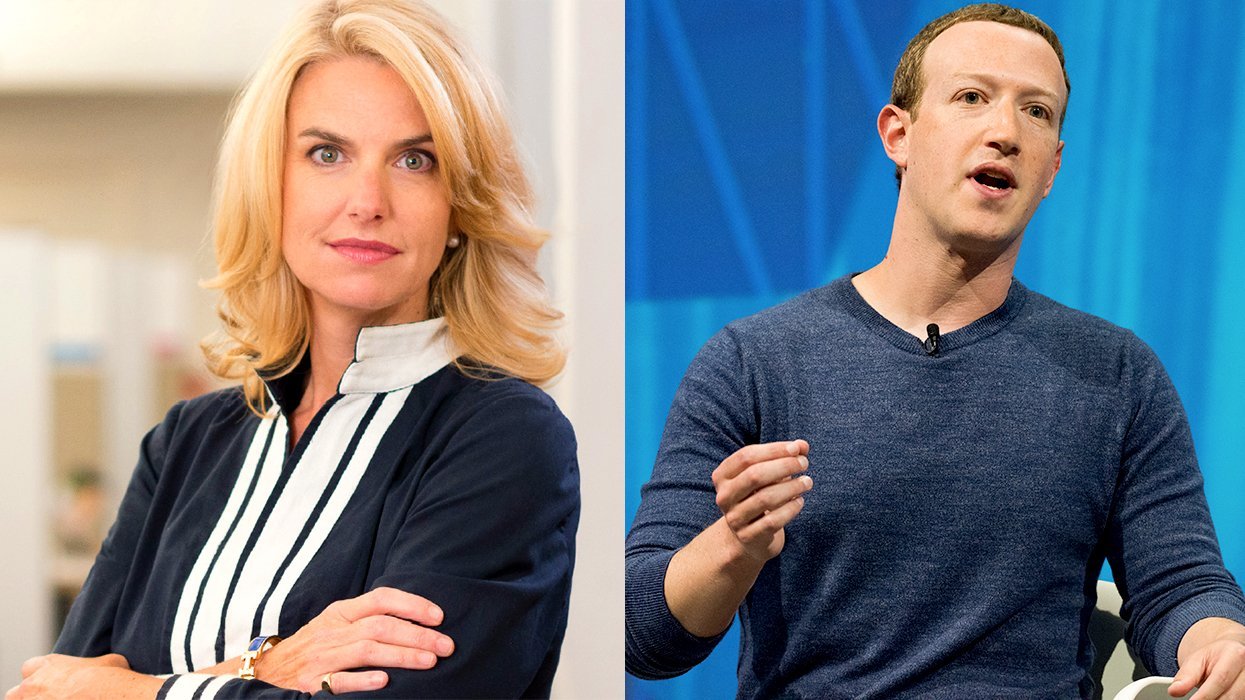 Sarah Kate Ellis GLAAD Mark Zuckerberg Meta Facebook