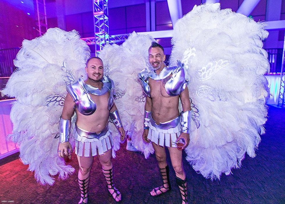 Saturday night's main event and white carpet arrivals