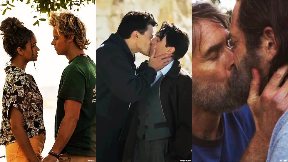 Scenes from MTV\u2019s best kiss nominations