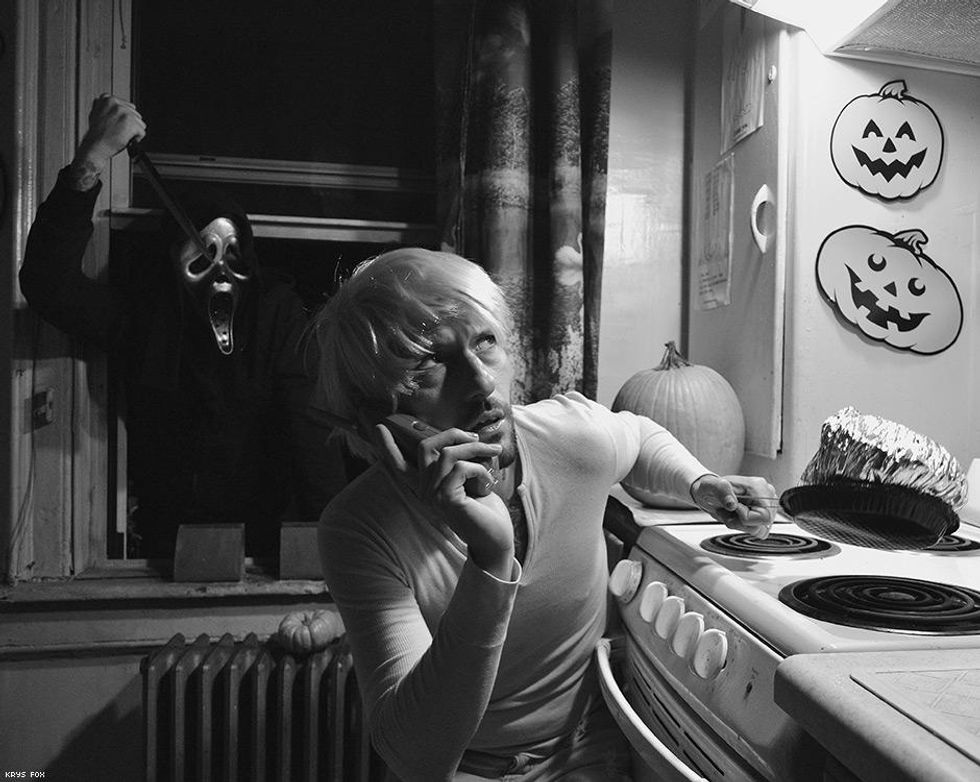 Scream (Krys Fox and Michael Burke as Ghostface)