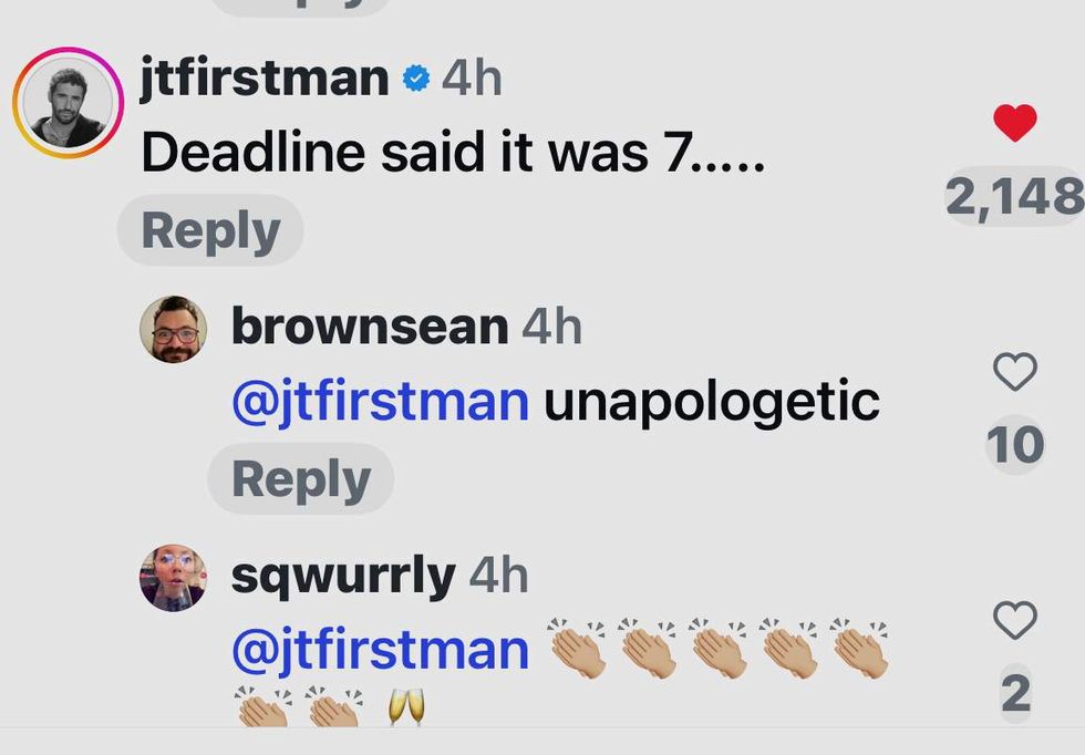 Screenshot from Instagram @variety