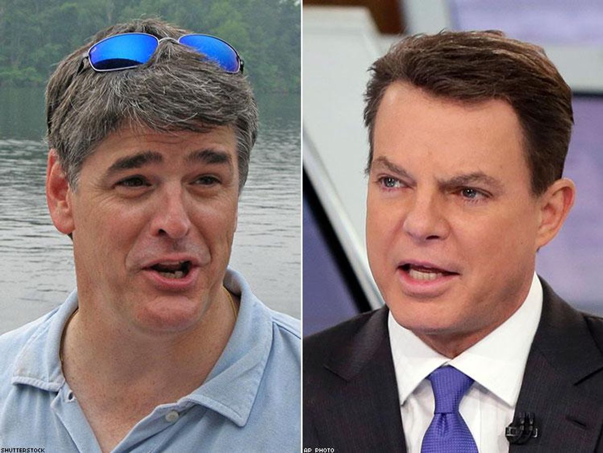 Sean Hannity and Shepard Smith