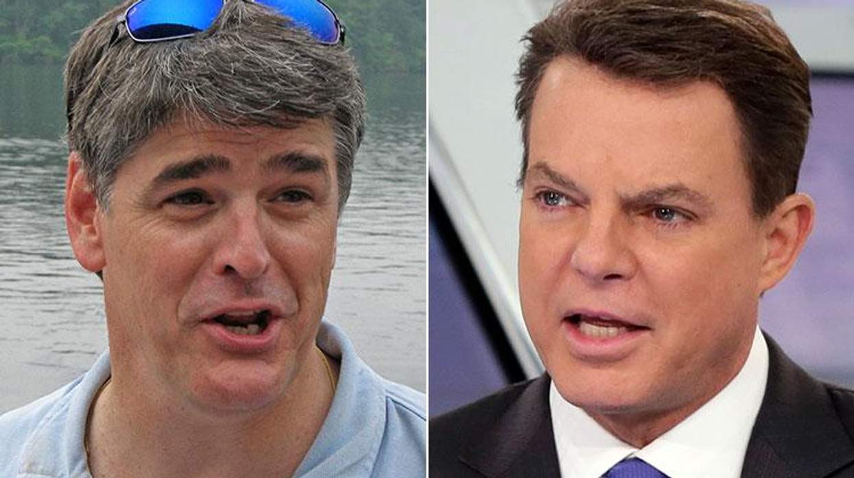 Sean Hannity and Shepard Smith