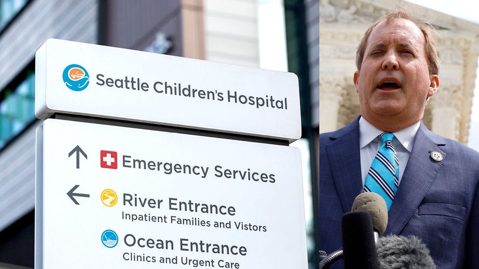 Seattle Childrens Hospital Texas Attorney General Ken Paxton
