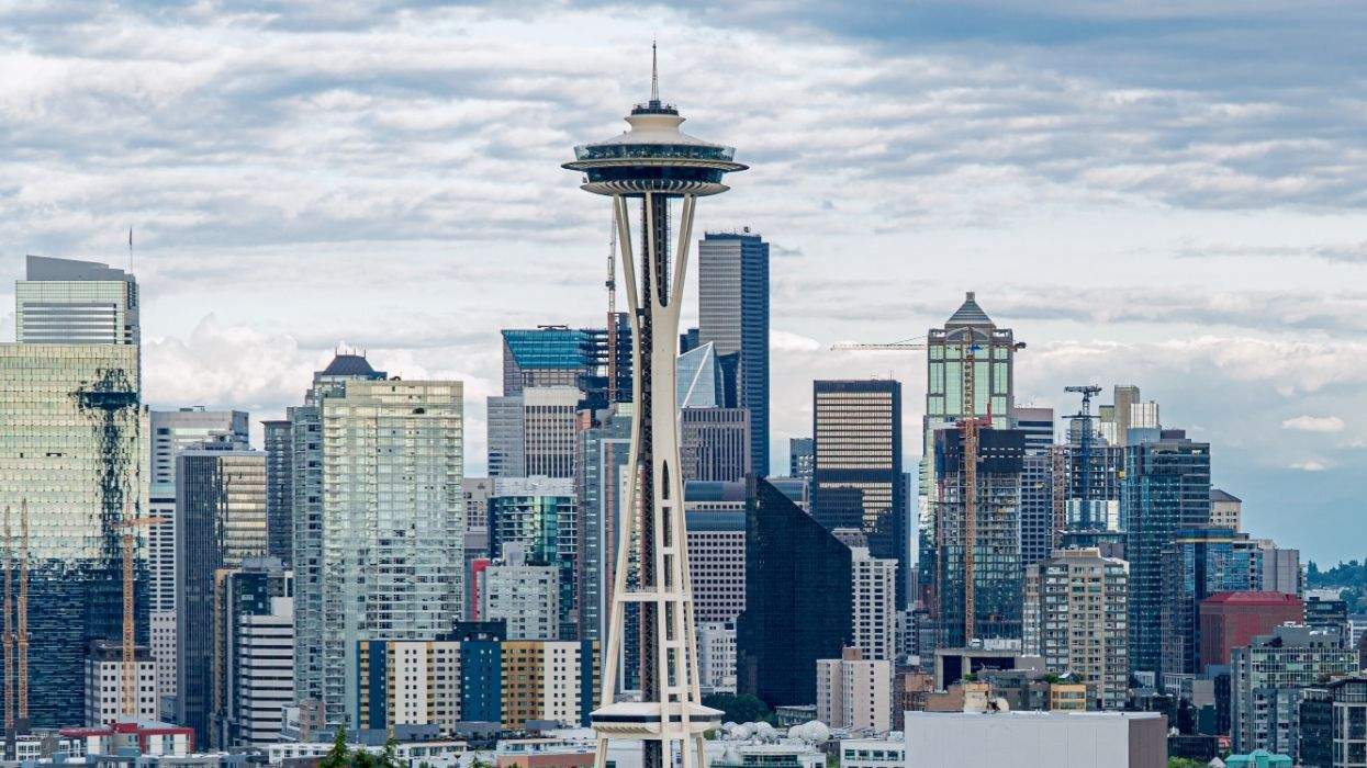 seattle skyline with the space needle