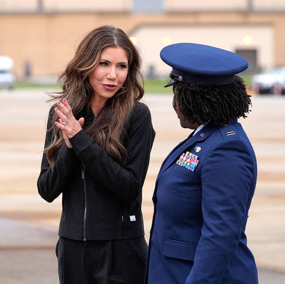 Secretary of Homeland Security Kristi Noem