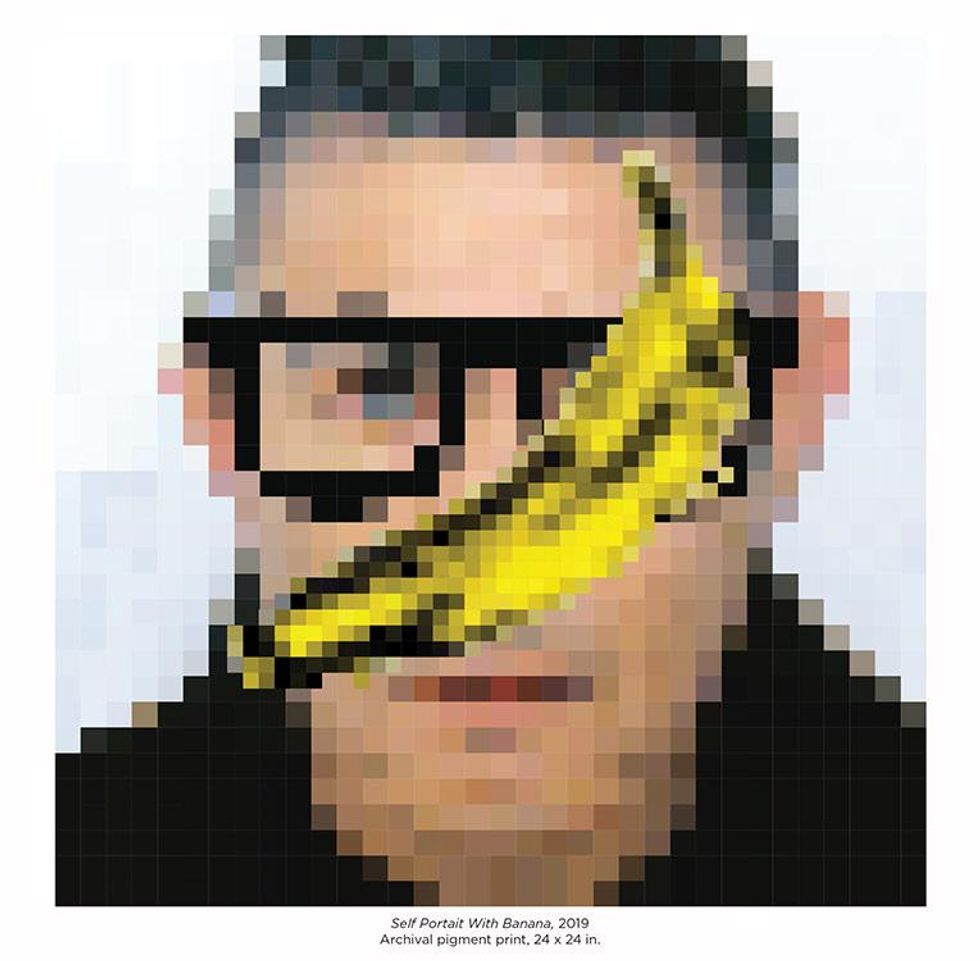 Self-Portrait With Banana, 2019