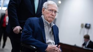 Mitch McConnell’s bizarre hospital proof-of-life photo sparks memes and conspiracy theories