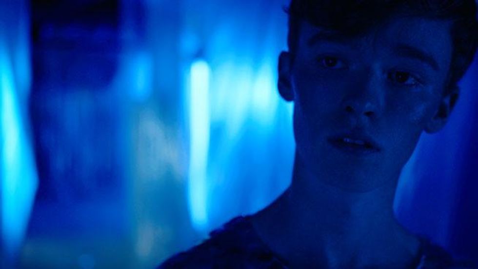 Sequin in a Blue Room