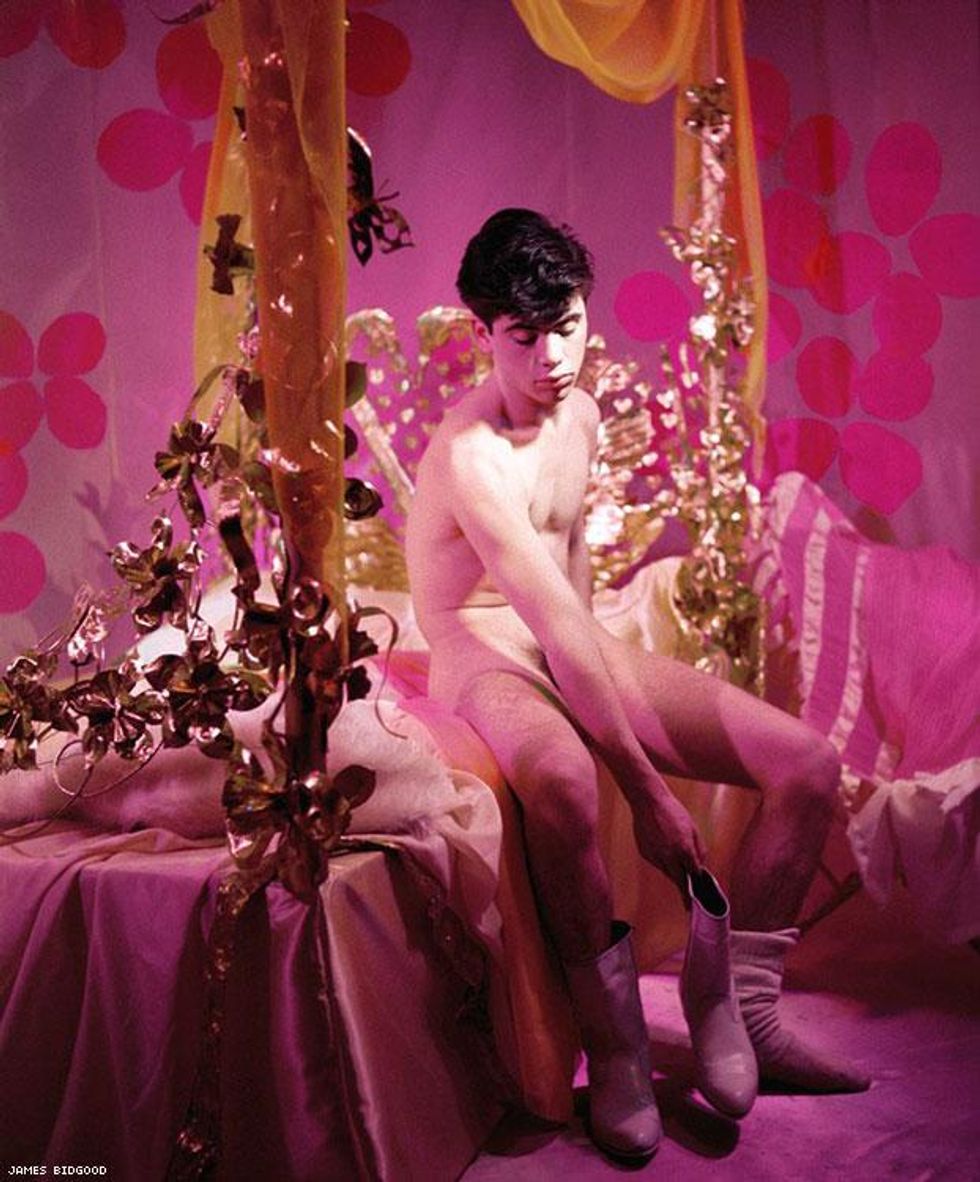 Setting Down White Boot, First Cover, Early 1960s Digital C-Print Courtesy of ClampArt, New York