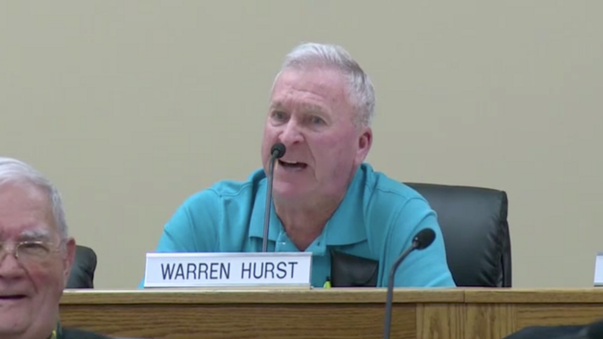 Sevier County Commissioner Warren Hurst 