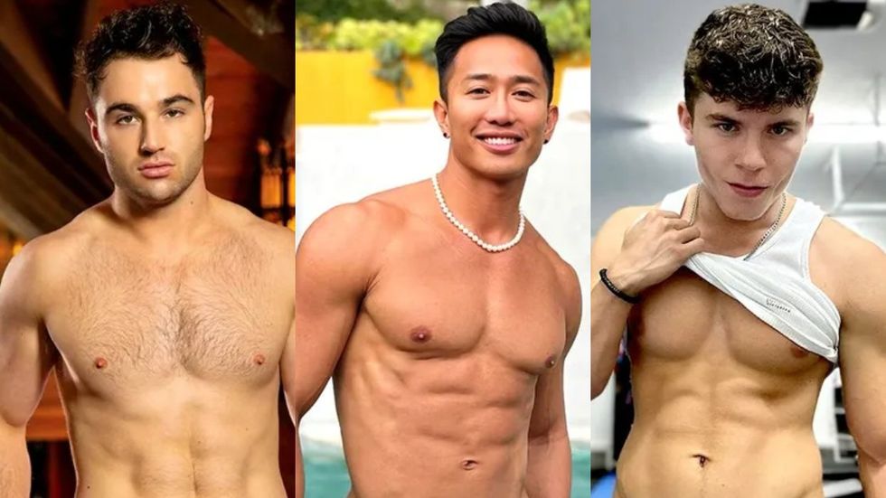 Sexy Queer Adult Entertainers Michael Boston Jkab Ethan Dale Drake Von Gay Porn Stars