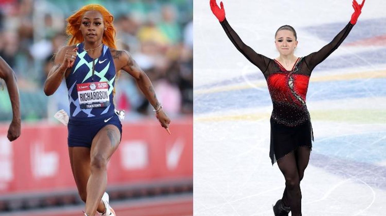 Sha'Carri Richardson and Kamila Valieva