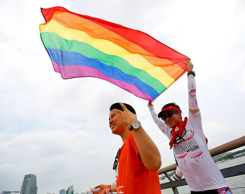Shanghai Pride Rainbow Bike Ride