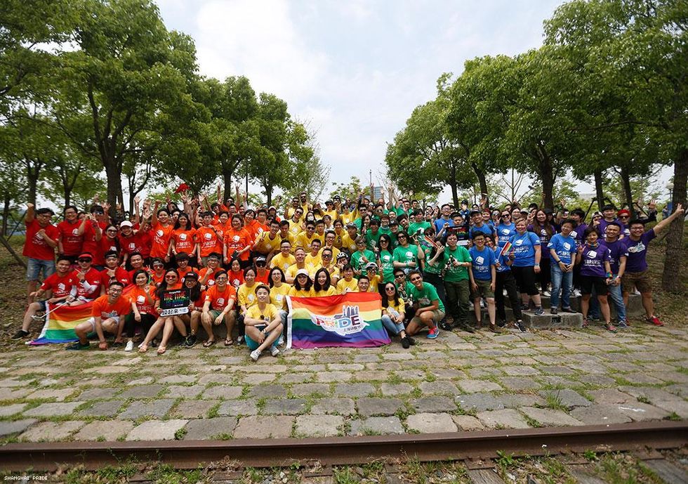 Shanghai Pride Rainbow Bike Ride