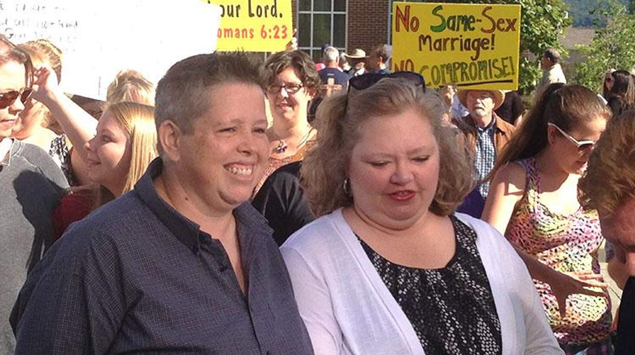 Shannon and Carmen Wampler-Collins