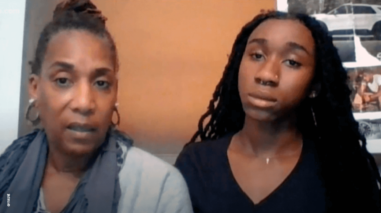 Shantae Payne and her guardian Blanche Payne