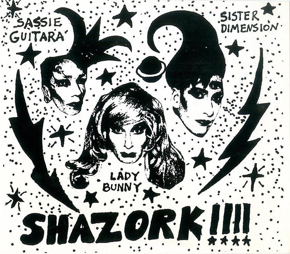 Shazork!!!! at Danceteria invitation