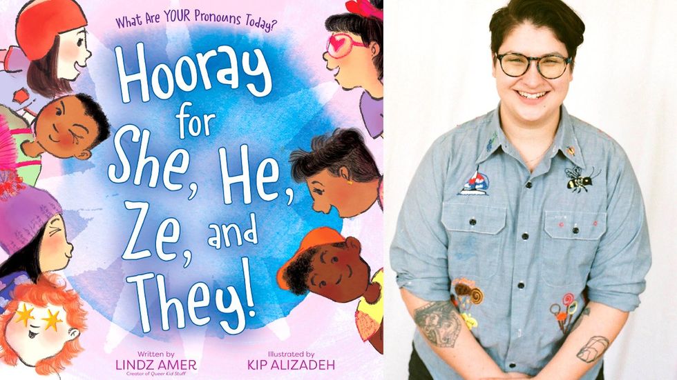 She He Ze They Childrens Book Pronouns Writer Author Lindz Amer