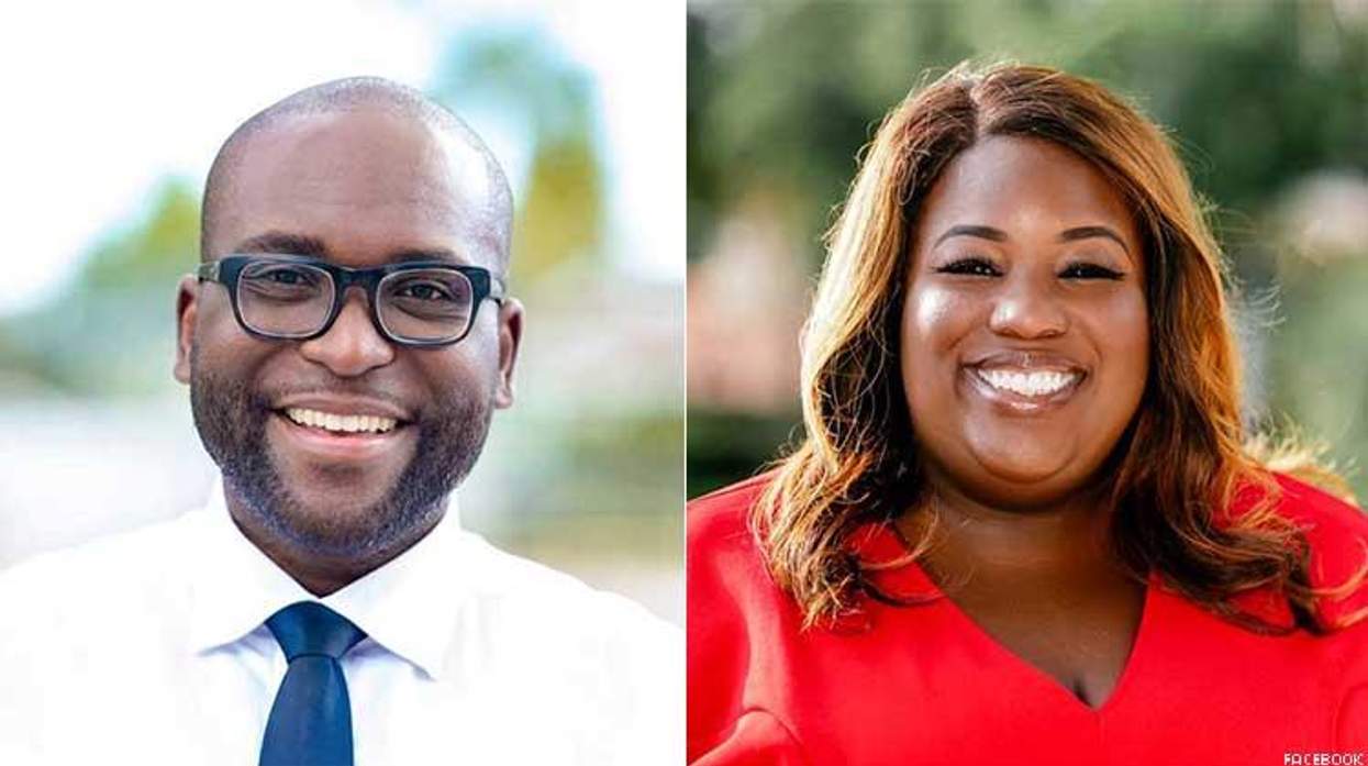 Shevrin Jones and Michele Raynor