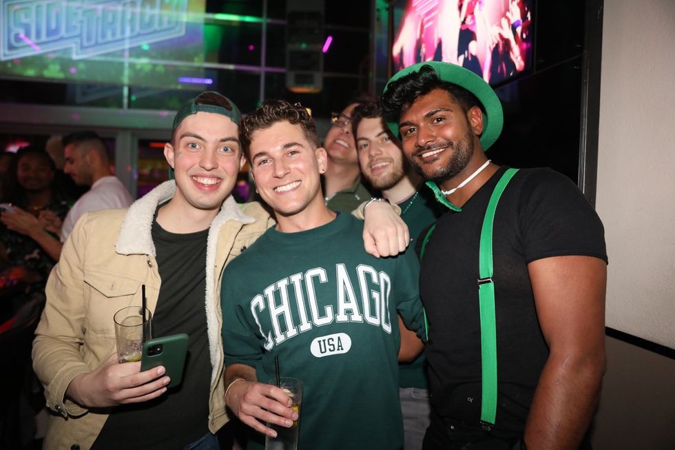 Sidetrack Chicago gay bar st patricks day weekend party 2024