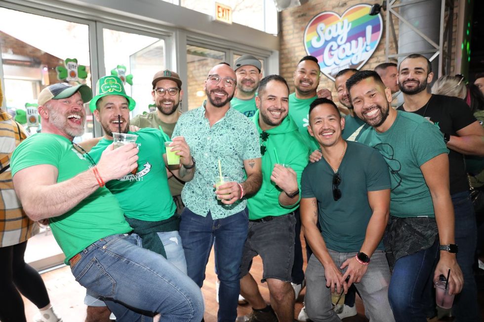 Sidetrack Chicago gay bar st patricks day weekend party 2024