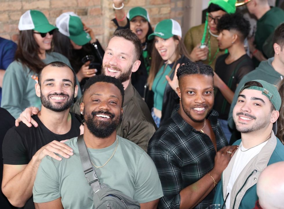 Sidetrack Chicago gay bar st patricks day weekend party 2024
