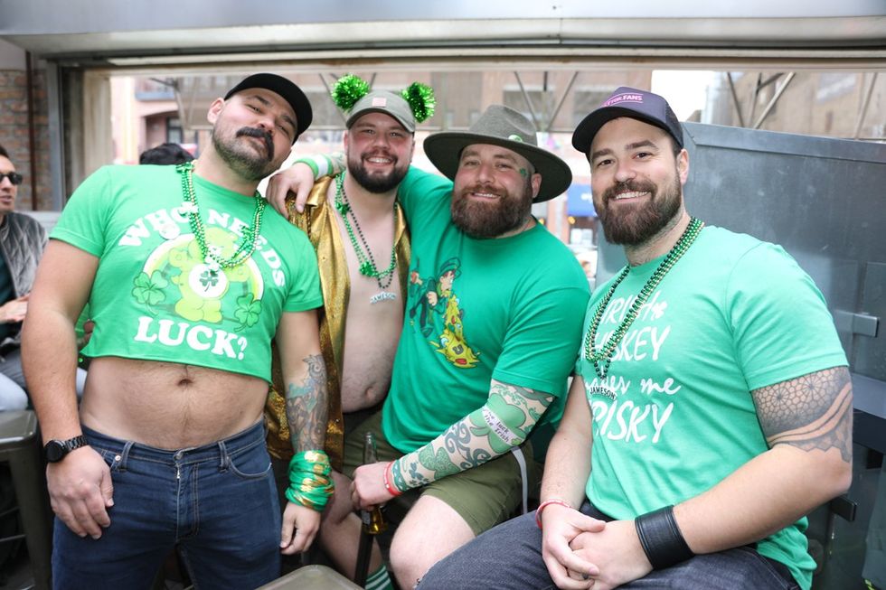 Sidetrack Chicago gay bar st patricks day weekend party 2024