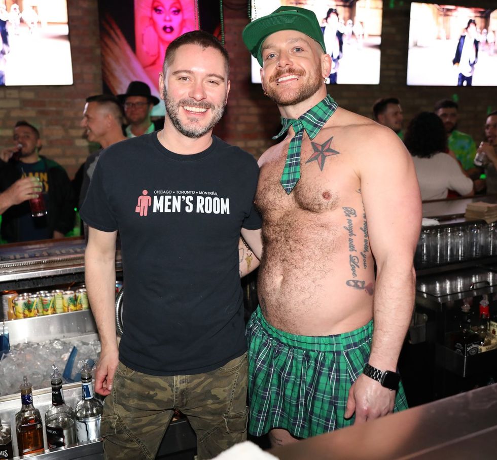 Sidetrack Chicago gay bar st patricks day weekend party 2024