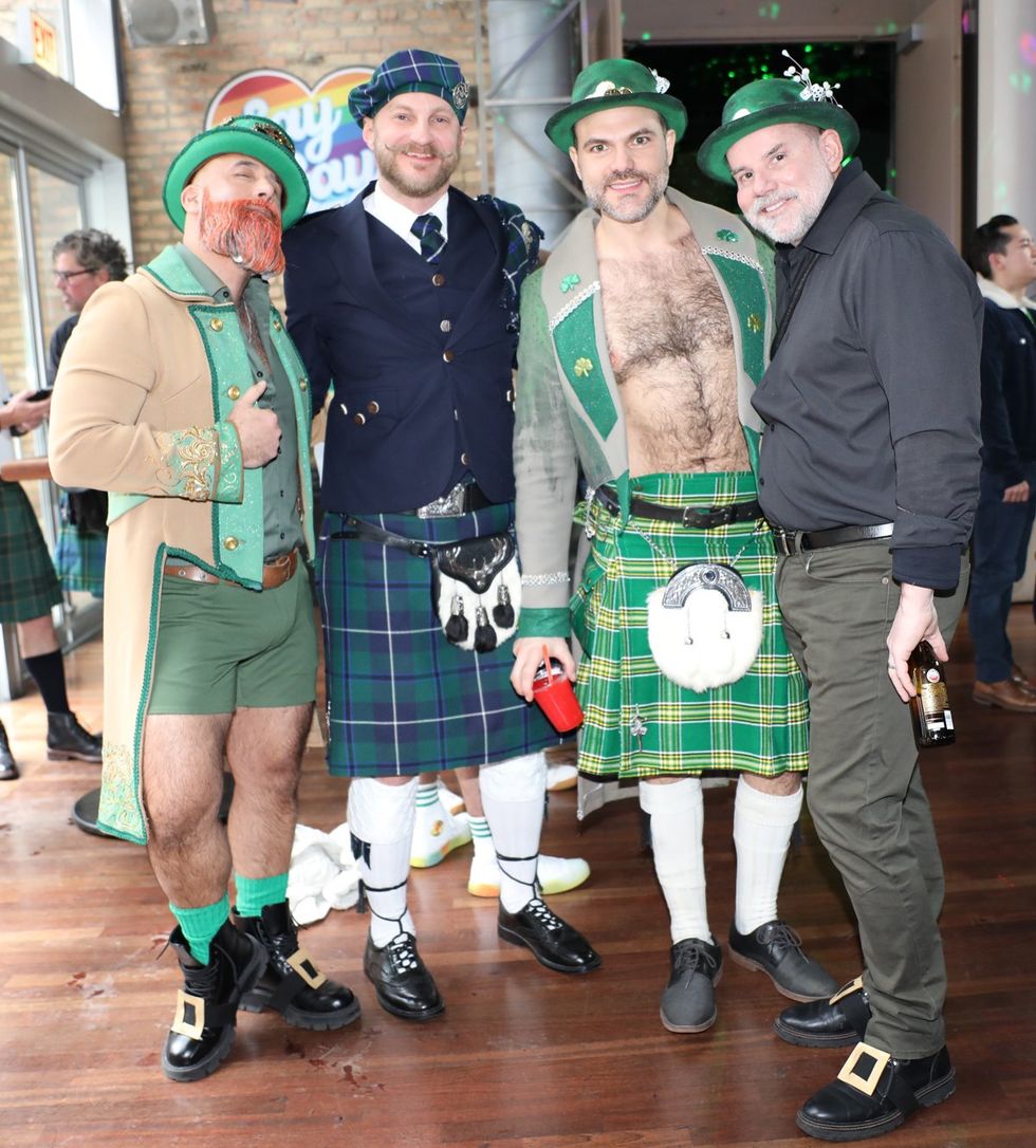 Sidetrack Chicago gay bar st patricks day weekend party 2024