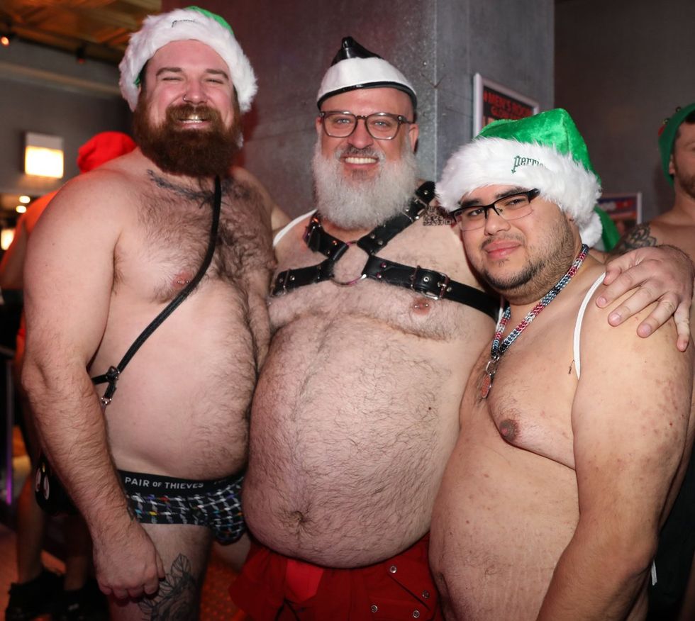 Sidetrack Chicago Santa Speedo Run 2023